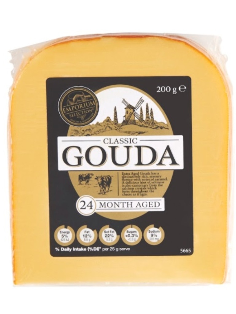 Aldi has also released a range of premium cheese from around the world. Picture: Supplied