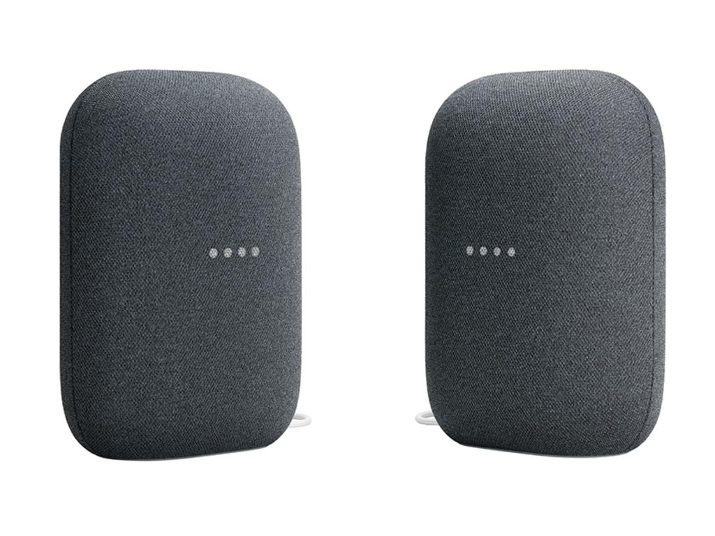 The Google Nest Audio smart speaker is designed for music, and delivers 75 per cent more volume than the model it replaces. Picture: Supplied