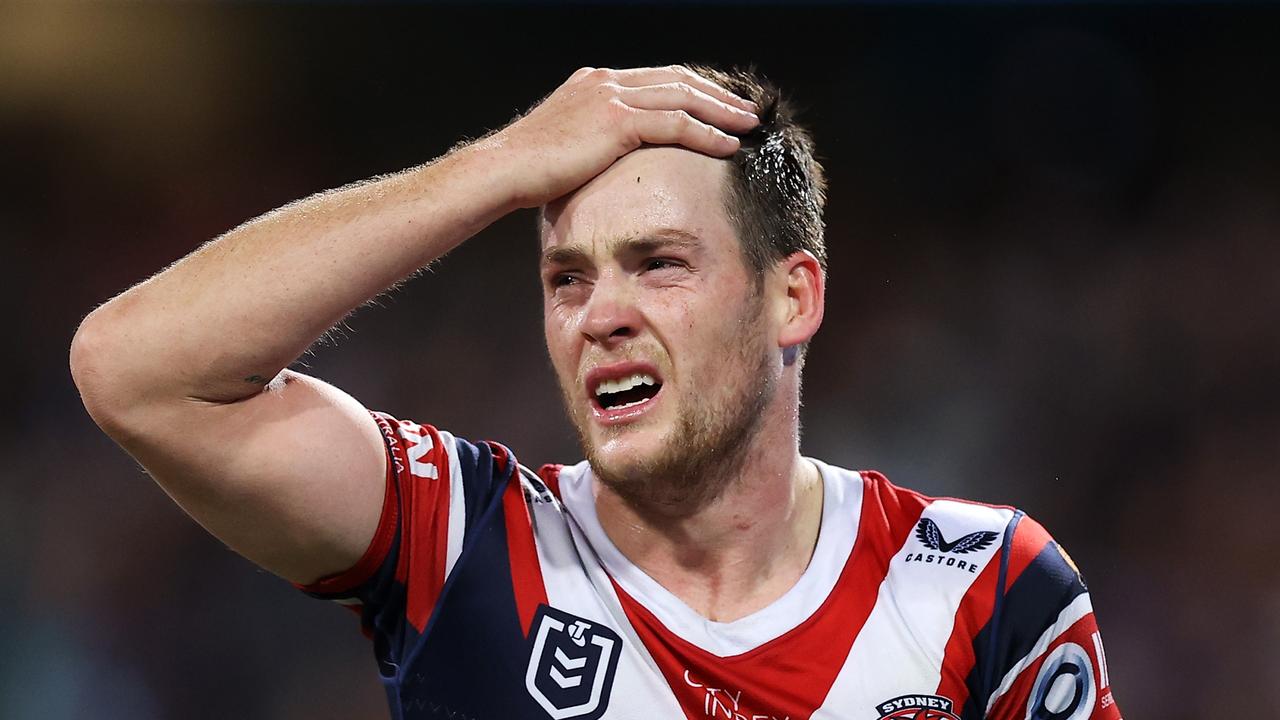 Let’s hope it’s not too bad for Luke Keary. Photo by Mark Kolbe/Getty Images