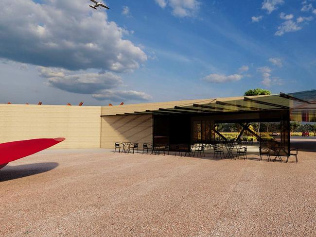 Paul Mensch of the Mildura RSL says the plans for the museum are extravagant because they need to be. Picture: Supplied