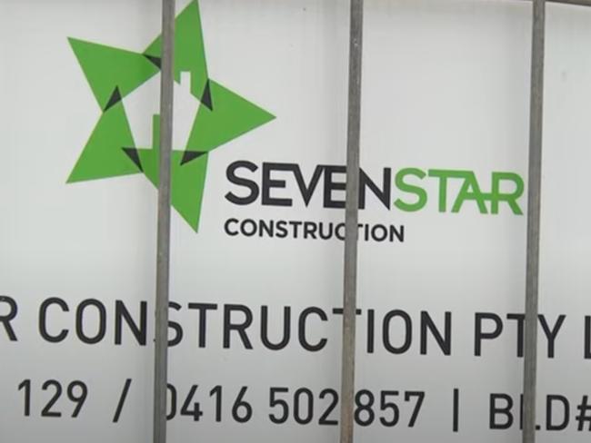 Adelaide builder 7 Star Construction stripped of license. Dozens of Adelaide homebuyers are facing an uncertain future with another local builder on the brink of collapse. Picture: 7NEWS