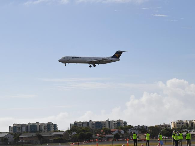 The first flights from Victoria are due to land at Sunshine Coast Airport today. Photo: File.