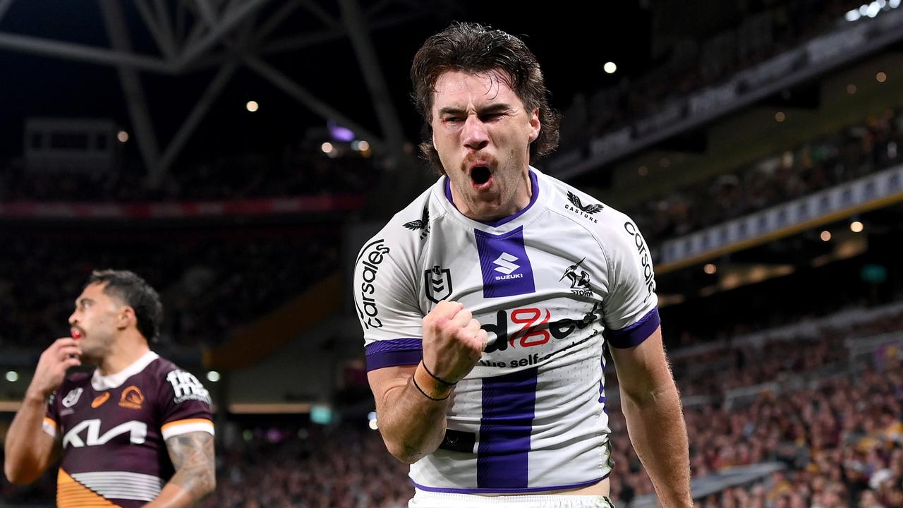 Brisbane Broncos v Melbourne Storm, NRL Round 27