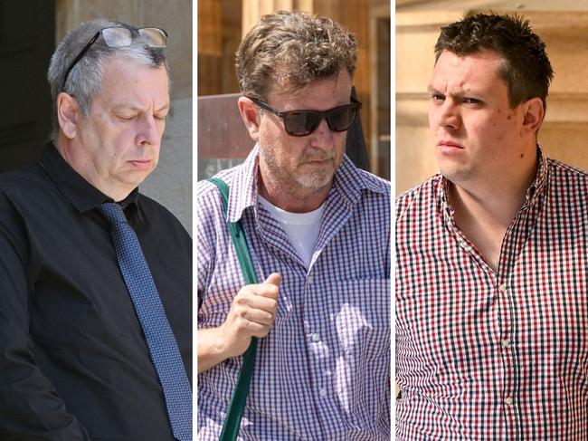 Three teachers who have been setenced in court in the last two years. Picture: The Advertiser