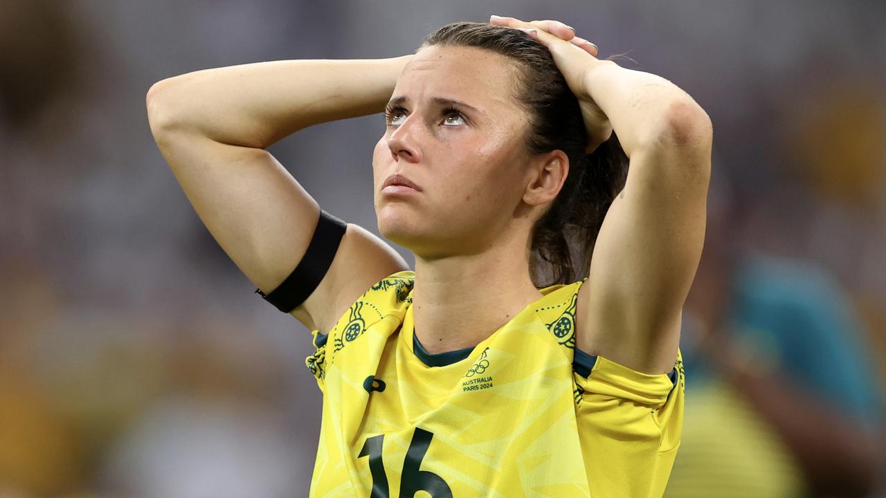 It wasn’t a pretty campaign for the Matildas. (Photo by Alex Livesey/Getty Images)