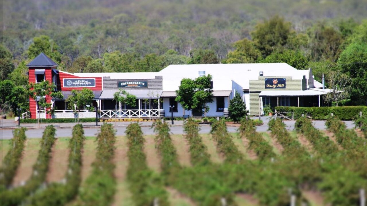 The Dusty Hill Vineyards are in the process of constructing a brewery and gin distillery.