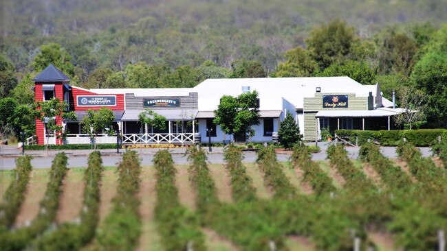 The Dusty Hill Vineyards are in the process of constructing a brewery and gin distillery.