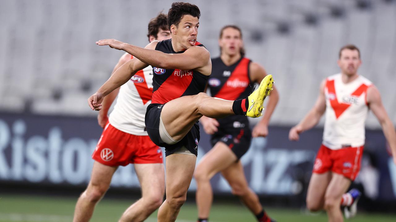 Essendon and the Sydney Swans played one of the season’s best games in front of an empty MCG on Sunday. But that may soon be about to change. Picture: Michael Klein