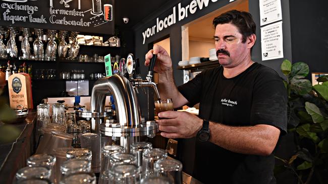 Matt Wilson from Moffat Beach Brewing Co. has just taken out the title of Australia’s best beer.