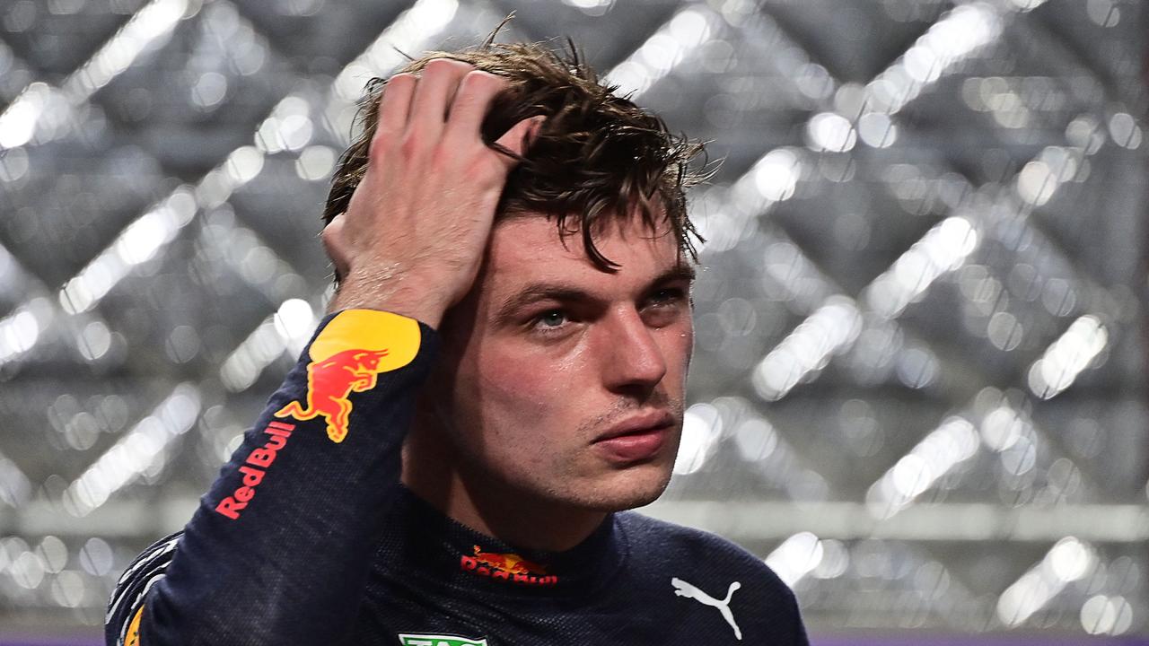 Red Bull's Dutch driver Max Verstappen was furious after throwing away pole position for the Saudi Arabian Grand Prix.