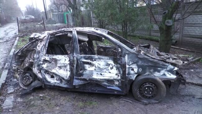 Shelling wounds three in Russian-controlled Donetsk