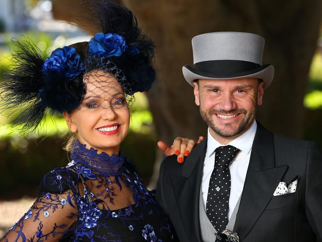 Ms Wellings and Mr Carpenter pictured at Balmoral Beach. Picture: AAP Image/Damian Shaw