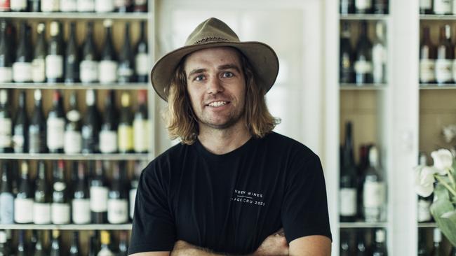 Winemaker and viticulturalist Angus Vinden at Vinden Estate, Hunter Valley. Credit: Wine Australia