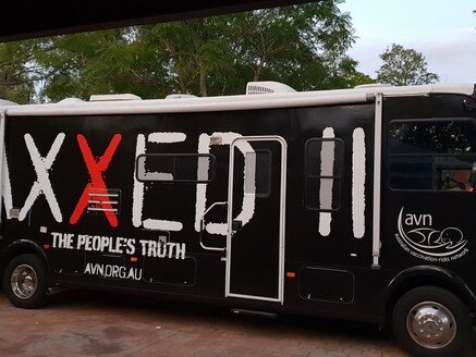 Anti-vaxxers will travel through Queensland on a promotional tour. Picture: Supplied