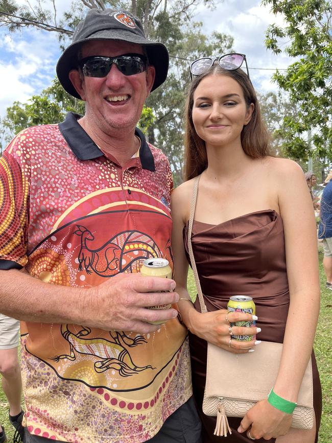 Mark Gibbons with his daughter, Eve.