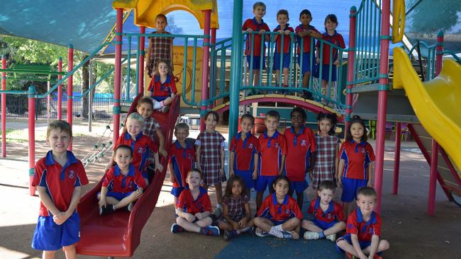 26/08/2024 - Slide• Koda (standing – bottom of slide)• Jake Rutherford• Charlie Hall• Whitney Jones• Hayley Mattiazzo• Chanel Turner (standing – top of slide)Bridge (Top Row)• Alex• Austin Moller• Jakey Coombes• Jordan ChallmanStanding (Second Row)• Ollie• Mila Clarke• Deja Briston-Roe• Sonny Hall• Lorenzo Seccin• Mali Hudson• Samreen NayebiSitting (Front Row)• Valentino Ferteklis• Aaliyah Williams• Skilar Misikosi• Robert Neal• Oliver McAway Picture: Natalie Bridson