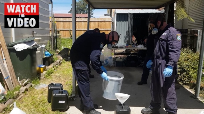 Charges laid after illicit drugs seized and clandestine laboratory located