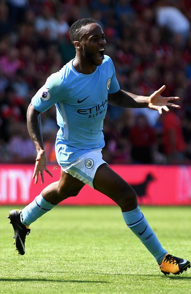 Manchester City: Raheem Sterling red card, goal, celebration video ...