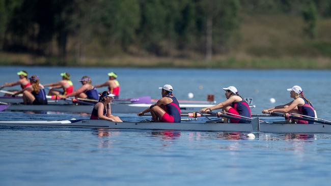 2024 Brisbane Schoolgirl Rowing Association Championship. Photos by Stephen Archer.