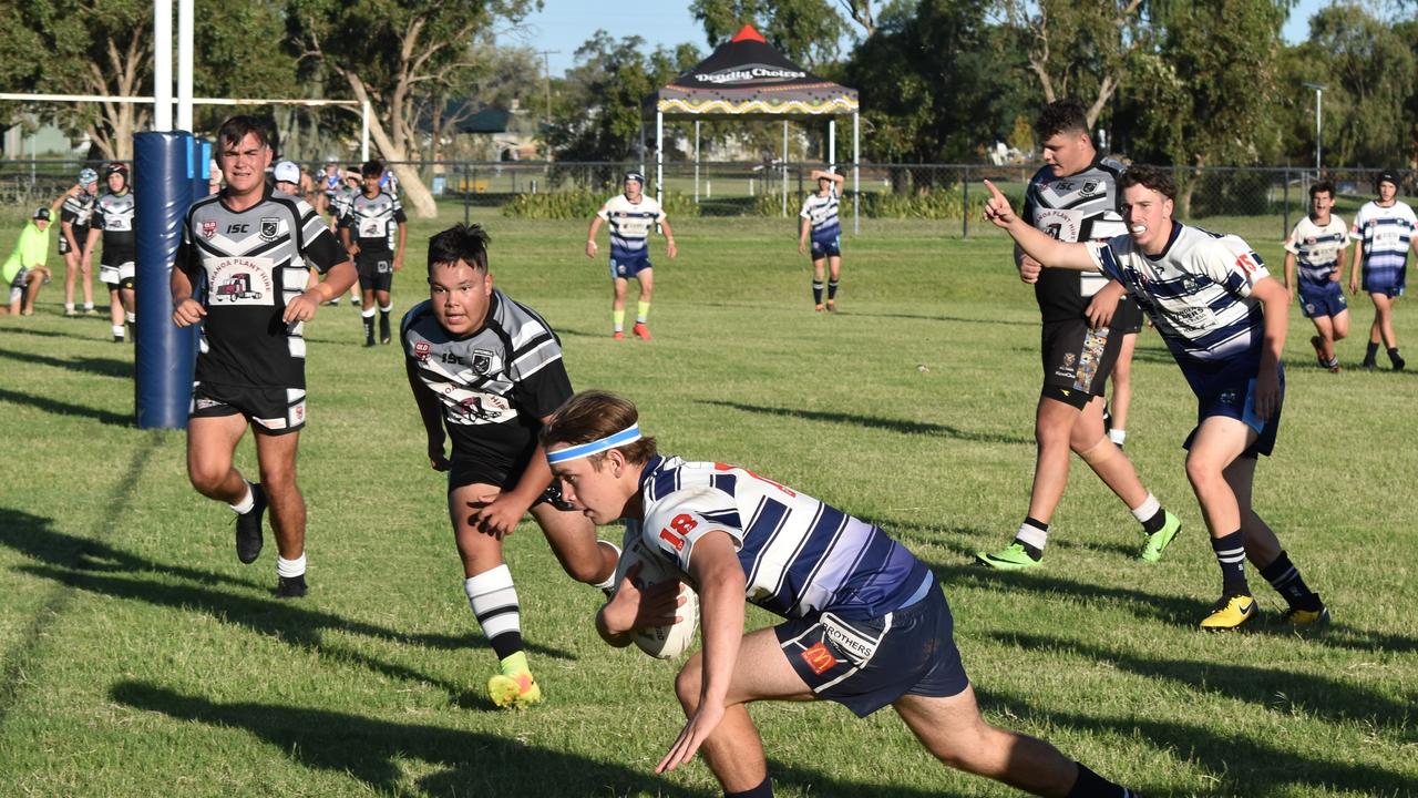 Mitchell Magpies v Toowoomba Brothers U16. Adrian Vowles Cup 2020.