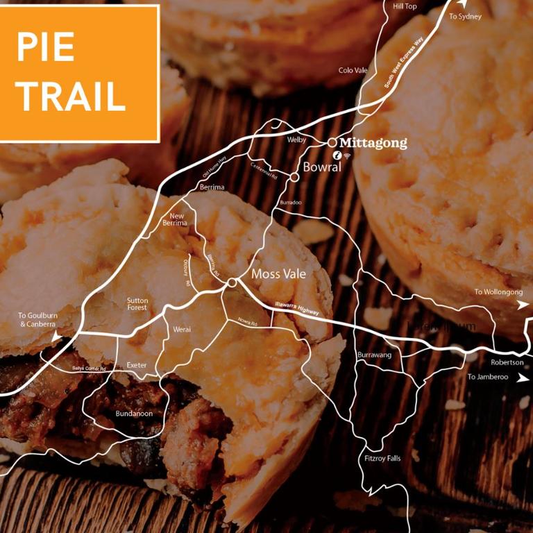 The Pie Trail in the Southern Highlands. Picture: Destination Southern Highlands