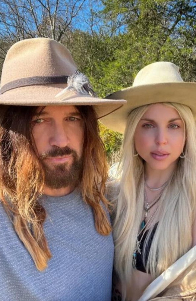 Billy Ray Cyrus and wife Firerose are divorcing after just one year of marriage. Picture: Instagram.