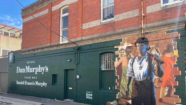 Out of home advert in Fitzroy, Melbourne, from the Daniel Francis Murphy ad campaign