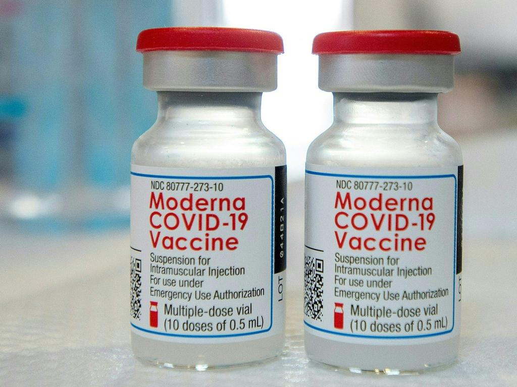 Pharma giant Moderna says its vaccine is safe for children. Picture: AFP