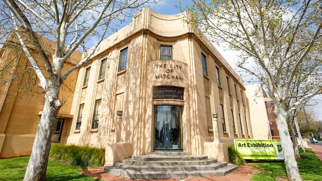 Mitcham Council chambers. Picture: AAP/James Elsby