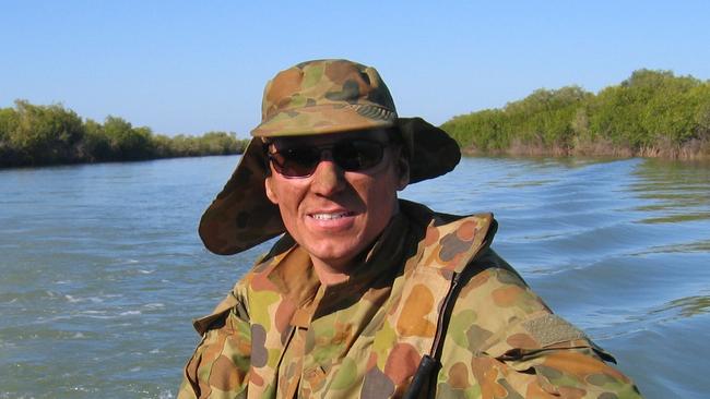 The SA senator participating in an Australian Defence Force parliamentary exchange program in 2006.