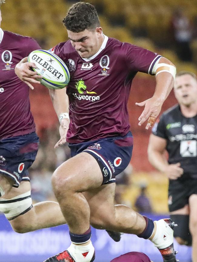 Josh Nasser follows in his dad’s footsteps. Picture: AAP/Glenn Hunt