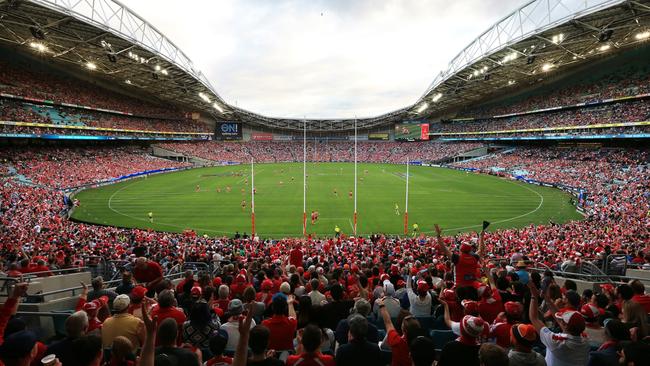 ANZ Stadium will be bulldozed in June. Picture: Toby Zerna