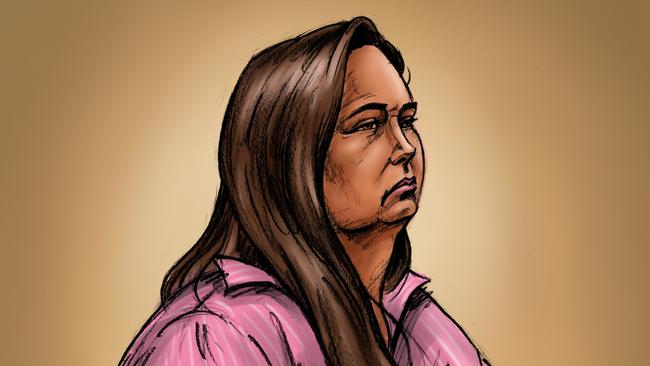 Alleged poisoner Erin Patterson reacted emotionally in court. Picture: NewsWire / Paul Tyquin
