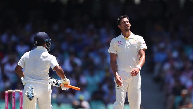 Australia's Mitchell Starc. Picture: Brett Costello