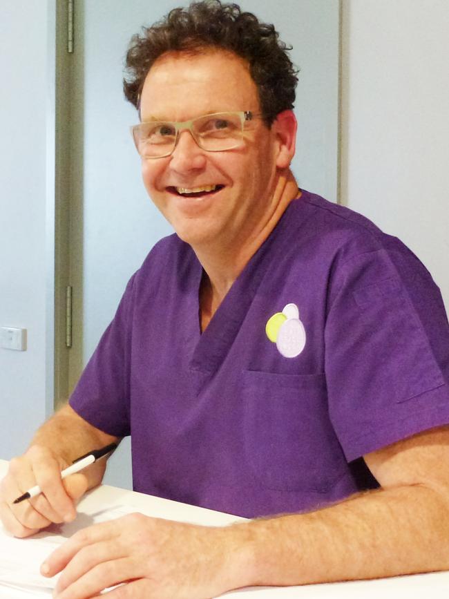 Plastic surgeon Dr Ian Holten.