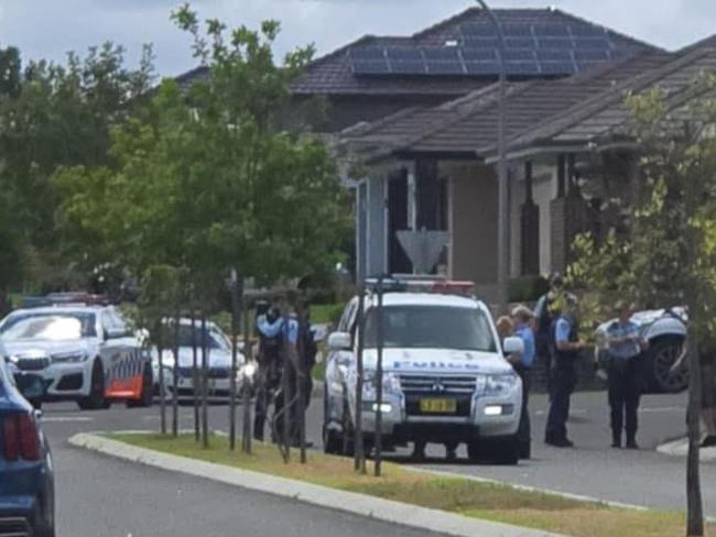 Man arrested on rooftop after police chase in Sydney's southwest. Picture: Facebook