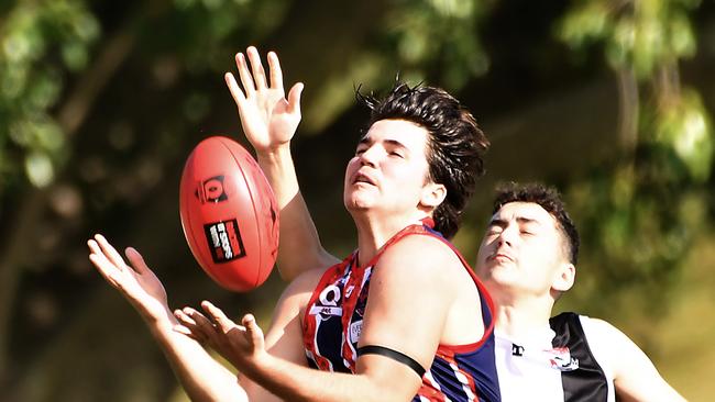 QAFL colts footy between Wilston Grange and Morningside QAFL Colts.Saturday June 3, 2023. Picture, John Gass