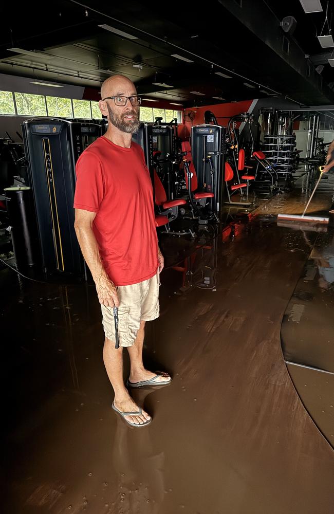 Snap Fitness owner Nick Bowie said they would have lost about $250,000 in new cardio equipment had the flooding been just an inch higher.