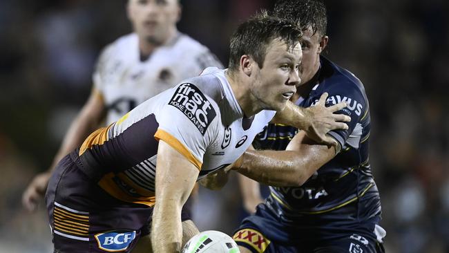 Billy Walters against the Cowboys in Mackay. Picture: Ian Hitchcock/Getty Images