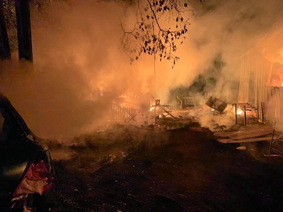 PHOTOS: Home destroyed in early morning blaze | Daily Telegraph