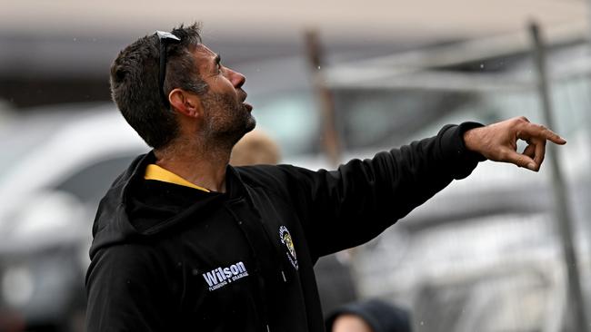 Heidelberg coach Vinny Dattoli. Picture: Andy Brownbill