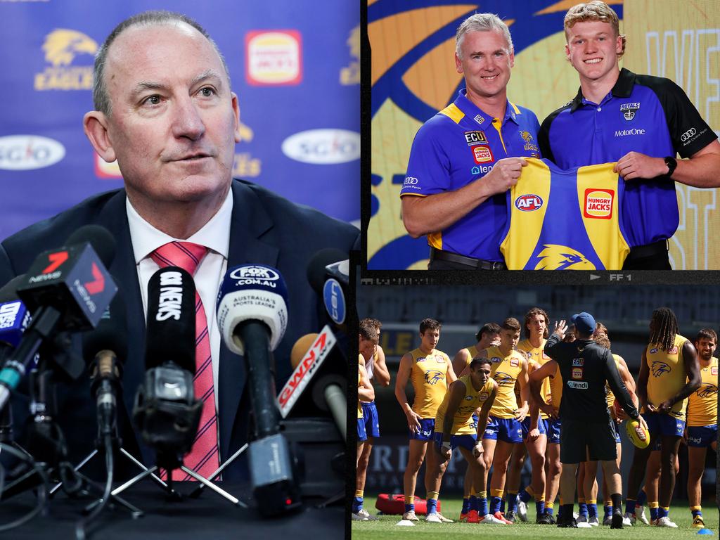 Can the coach and chief executive of the West Coast Eagles survive