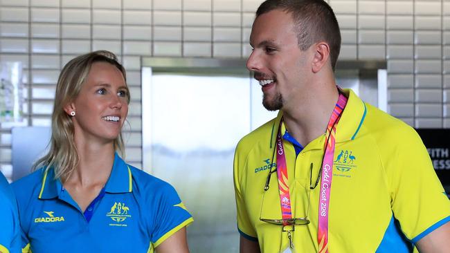 Emma McKeon and Kyle Chalmers will race for London Roar in the International Swimming League in Italy. Photo: Adam Head