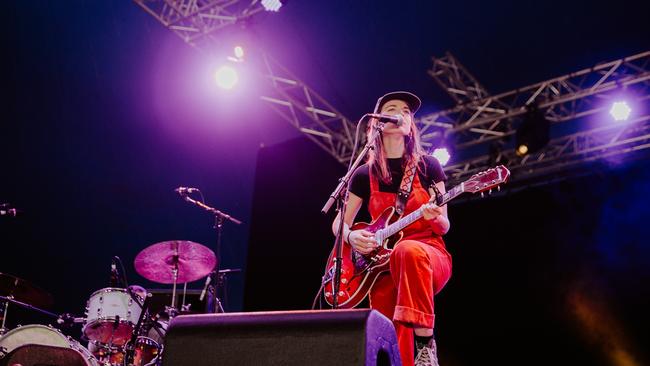 McMahon on stage at Splendour In The Grass last year.