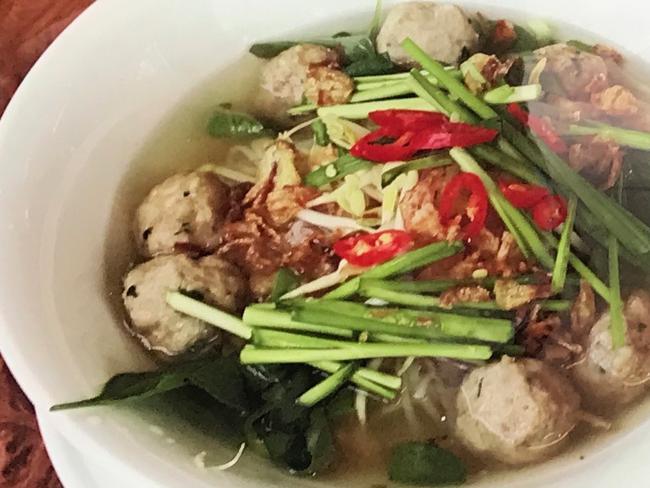 Thai Meatball Noodle Soup. Picture: Facebook