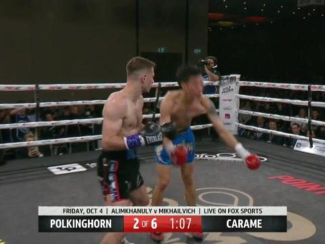 Debutant gets BRUTAL double knockdown