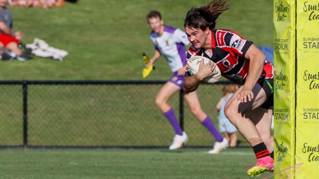 Stanley River Wolves fullback Daemon Cruise in action. Picture: Nicola Anne Photography