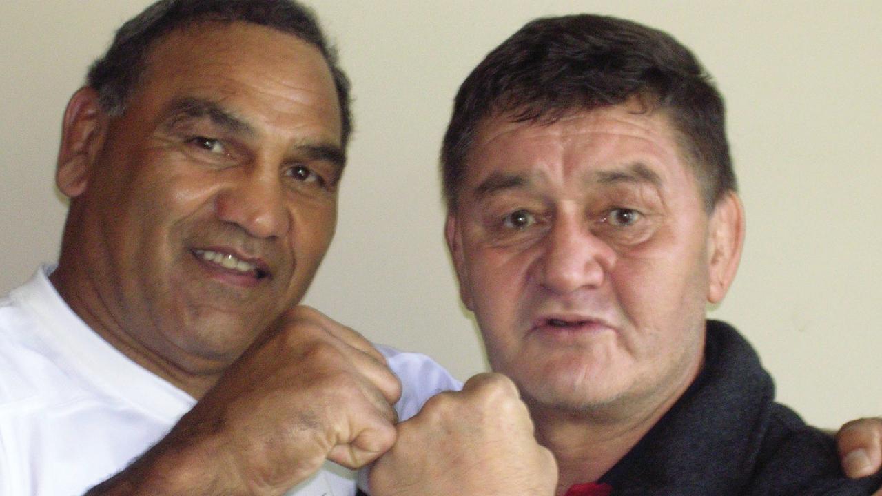 Tony Mundine and Kahu Mahanga in 2005.