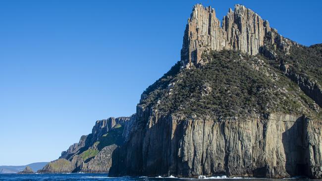 Rounding cape Pillar, Tasmania. Photo: Peter Marmion