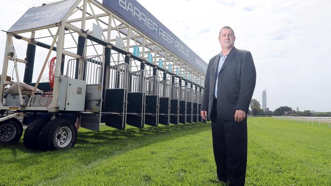 Gold Coast Turf Club chairman Brett Cook at the club. Picture: Richard Gosling